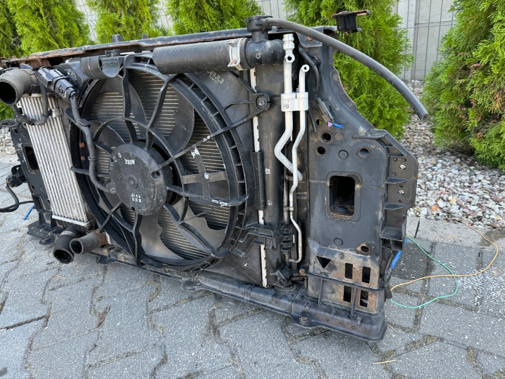 фото №5, Pas передній радіатор балка вентилятор hyundai i40 crdi