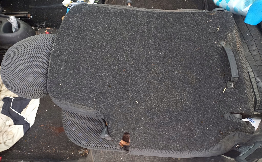 фото №8, Toyota yaris verso сиденье сиденья задняя ii ряд левый правый заднее сиденье