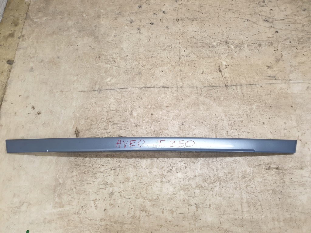 фото №1, Молдинг кришки aveo t250 96649384