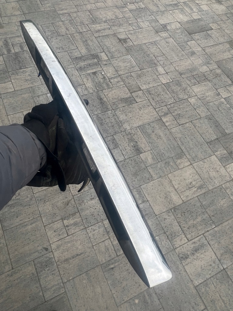 фото №1, Накладка хром задняя крышки laguna iii kombi