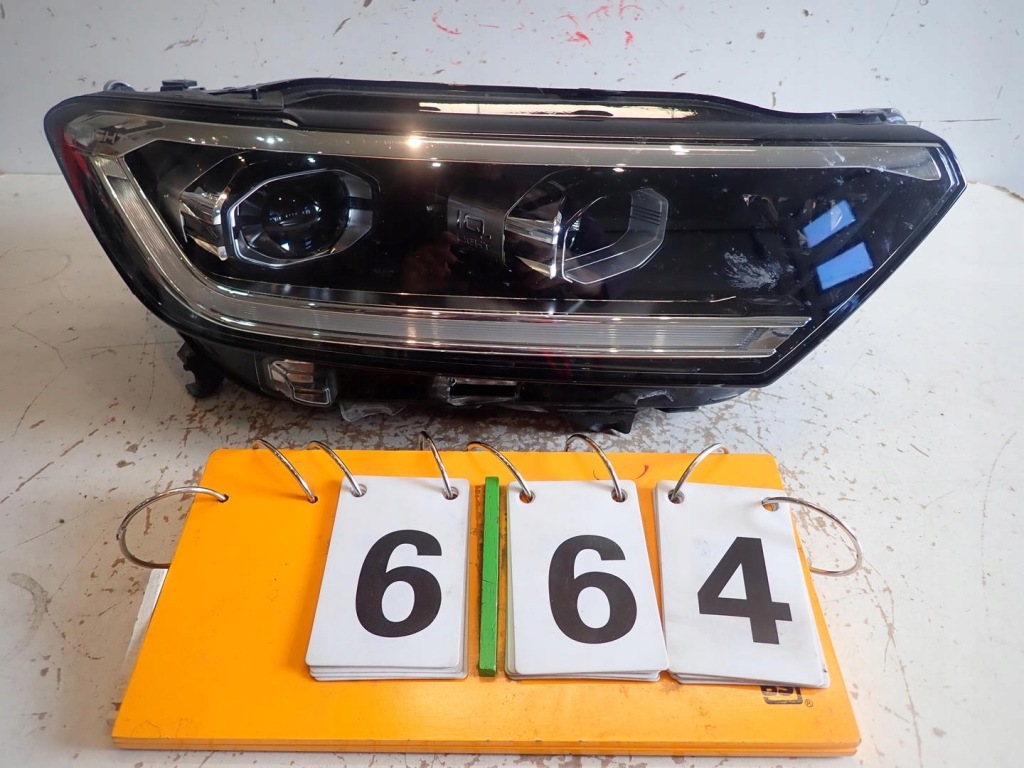 фото №2, Лампа перед правая vw t-roc lift 2021- full led iq