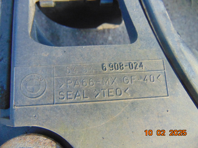 фото №8, Bmw e38 вентилятор вентилятор кондиціонера 6908024 6921393 двигун корпус лопать