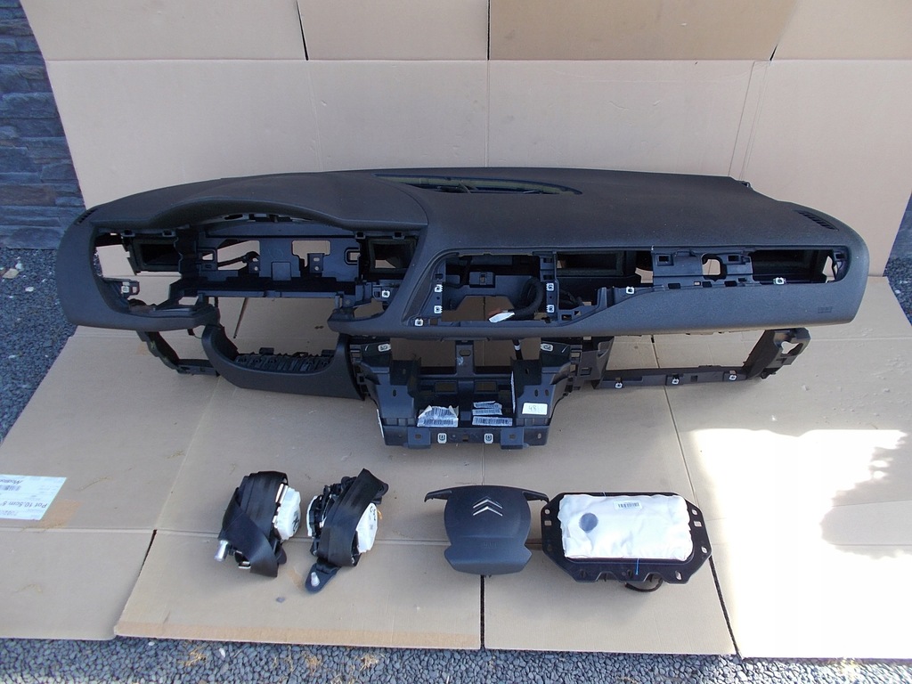 фото №5, Citroen c5 x7 приборная панель консоль подушки безопасности подушка безопасности kompplet