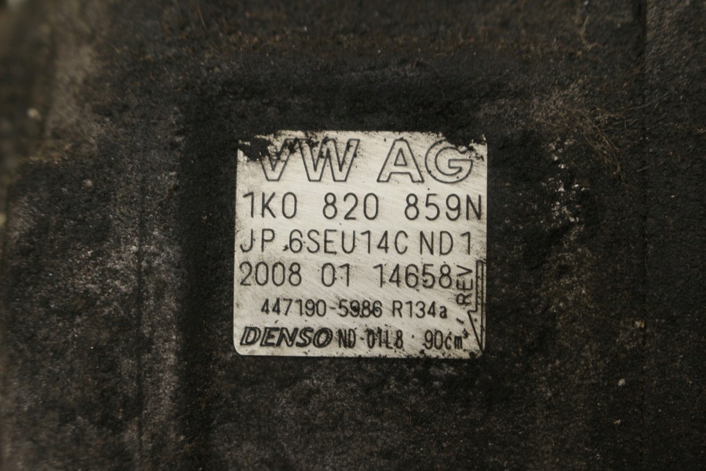 фото №9, Компрессор кондиционера 1k0820859n vw eos 1.4 tsi