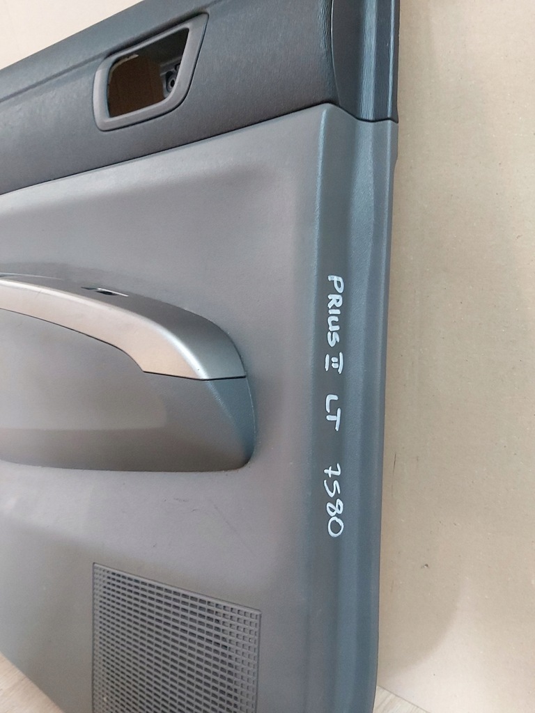 фото №6, Toyota prius ii обшивка оббивка двері лівий задня