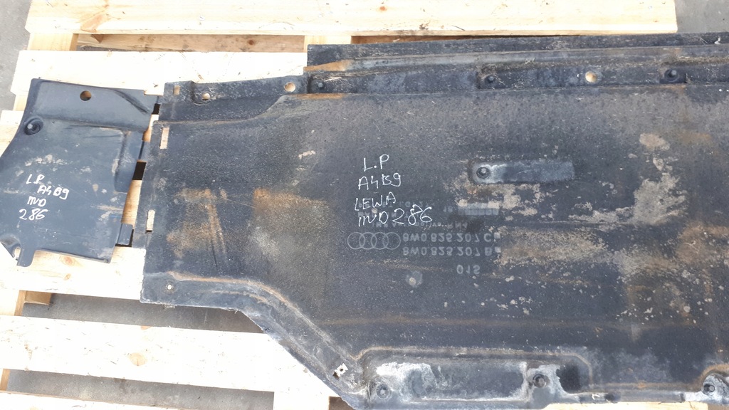 фото №6, A4 b9 8w s4 защита подвеска левая левый перед a5