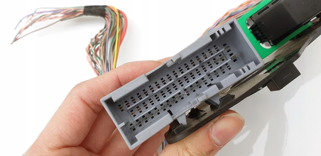 фото №10, Renault megane scenic 2 ii колодка штекер r2 джгут pod сидіння сидіння kpl