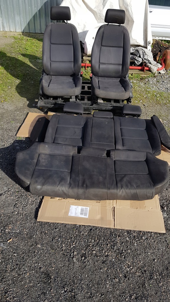 фото №15, Audi a4 b6 сидіння сидіння заднє сидіння перед задня лівий правий комплект kombi велюр