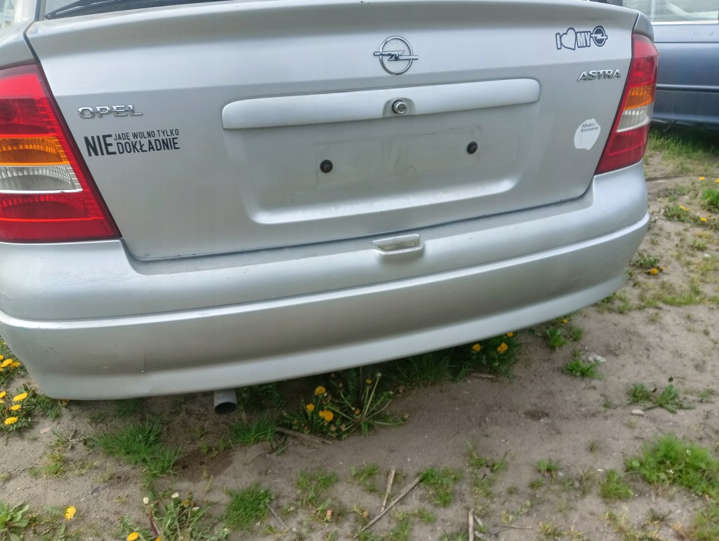 фото №3, Бампер задняя opel astra g