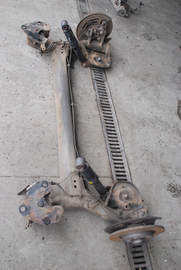 фото №8, Kangoo 2 ii 3 iii citan oś балка підвіска задня