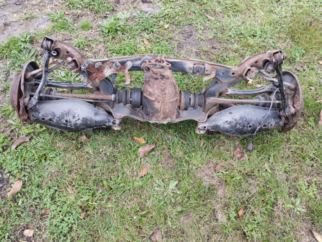 фото №8, Mercedes r170 w170 подрамник подрамник балка задняя мост подвеска подрамник подрамник