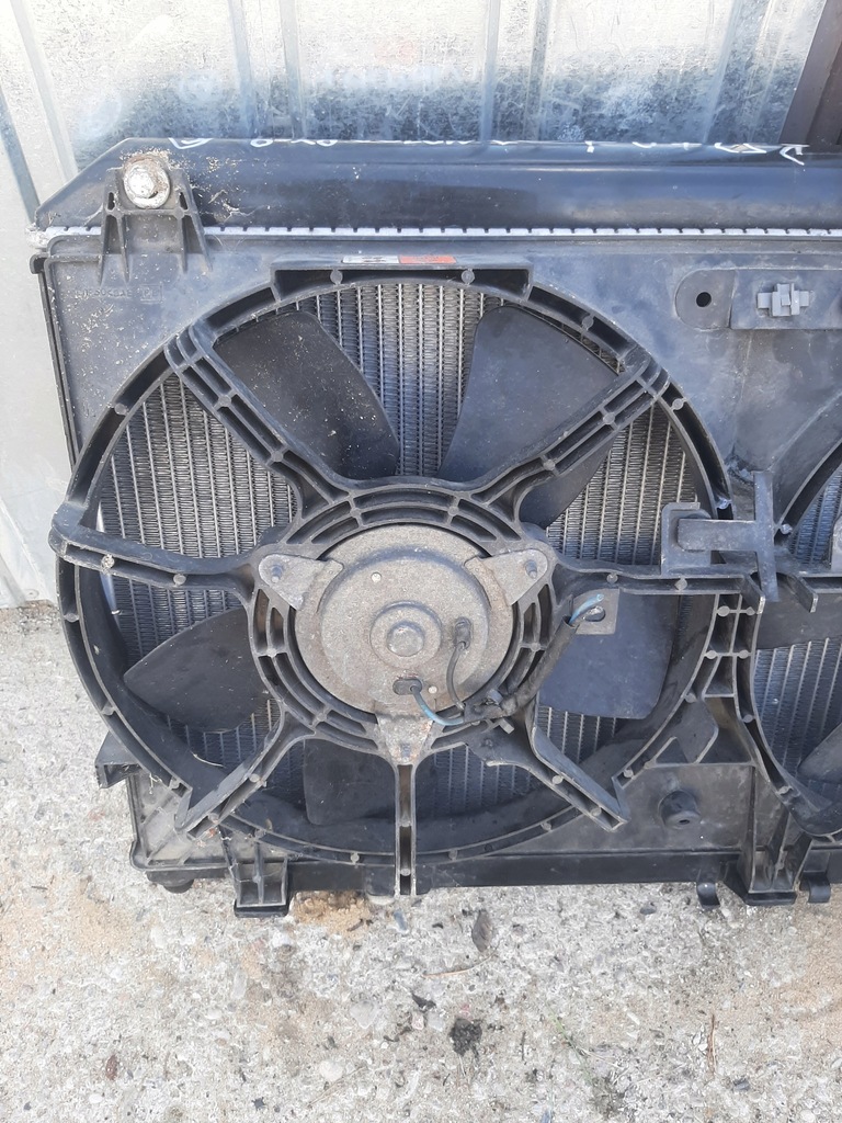 фото №13, Комплект радиатор вентиляторы 1.3 2.6 ванкель 13b 231km mazda rx-8 rx8