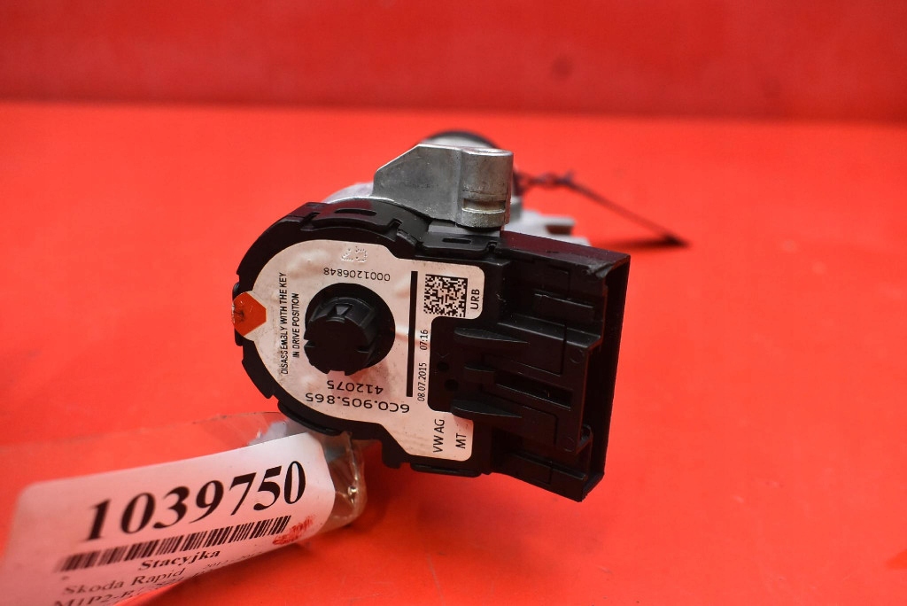 фото №6, Замок запалювання ключ 1k0905851 skoda rapid 1 i 1.2 tsi 90 km 12-17