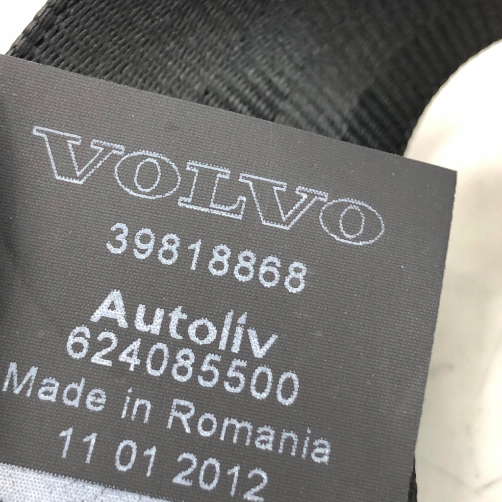 фото №4, Pas безпеки натягувач лівий задня s60 ii v60 i