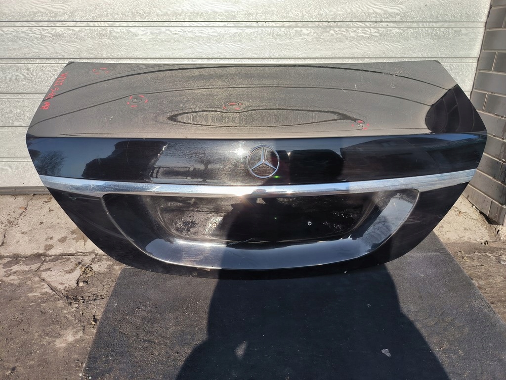 фото №6, Mercedes w222 s-klasa lift кришка багажника кришка багажника задня задня колір 197