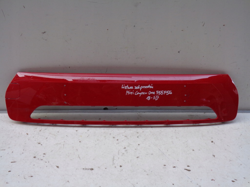 фото №1, Молдинг бампера передня mini cooper one f55 f56 18- lift