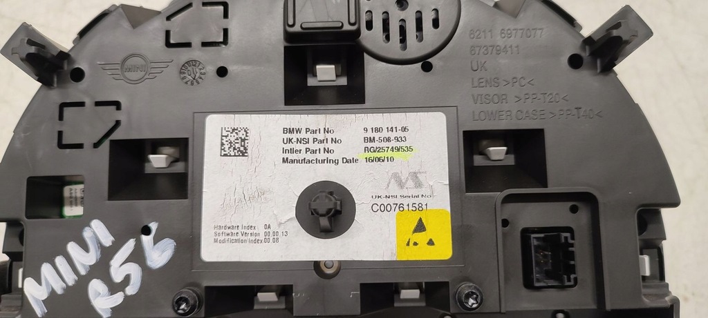 фото №5, Лічильник mini r56 cabrio one 1,6