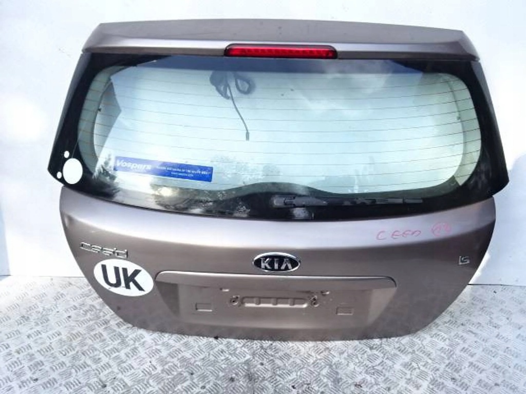 фото №8, Кришка багажника задня kia ceed i 06-09r., 8q