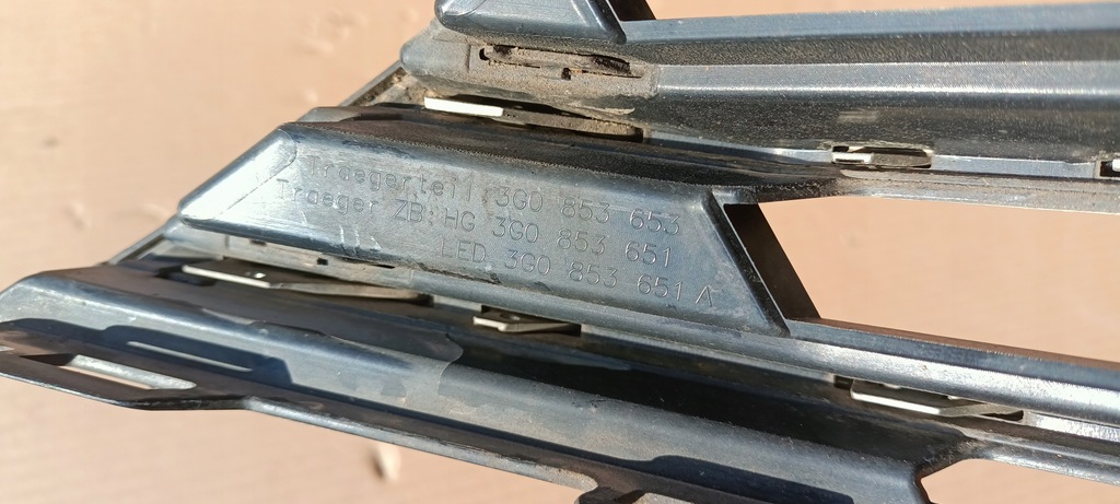 фото №12, Решётка радиатора решётка радиатора бампера перед vw passat b8 3g0