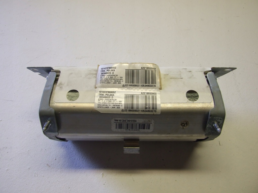 фото №1, Подушка подушка безопасности пассажира mercedes w221 22118600902