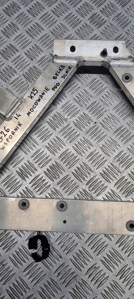 Bmw g26 i4 кронштейн кронштейн балка pod двигун 8738483 Зі Шроту