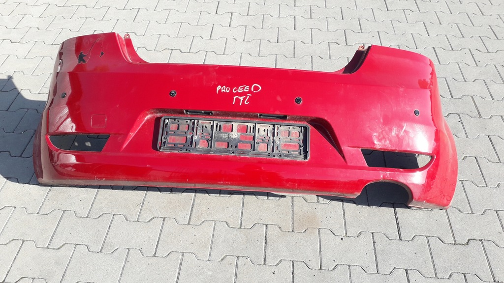 фото №1, Kia pro ceed i 3дверь 07-09 бампер задняя задний