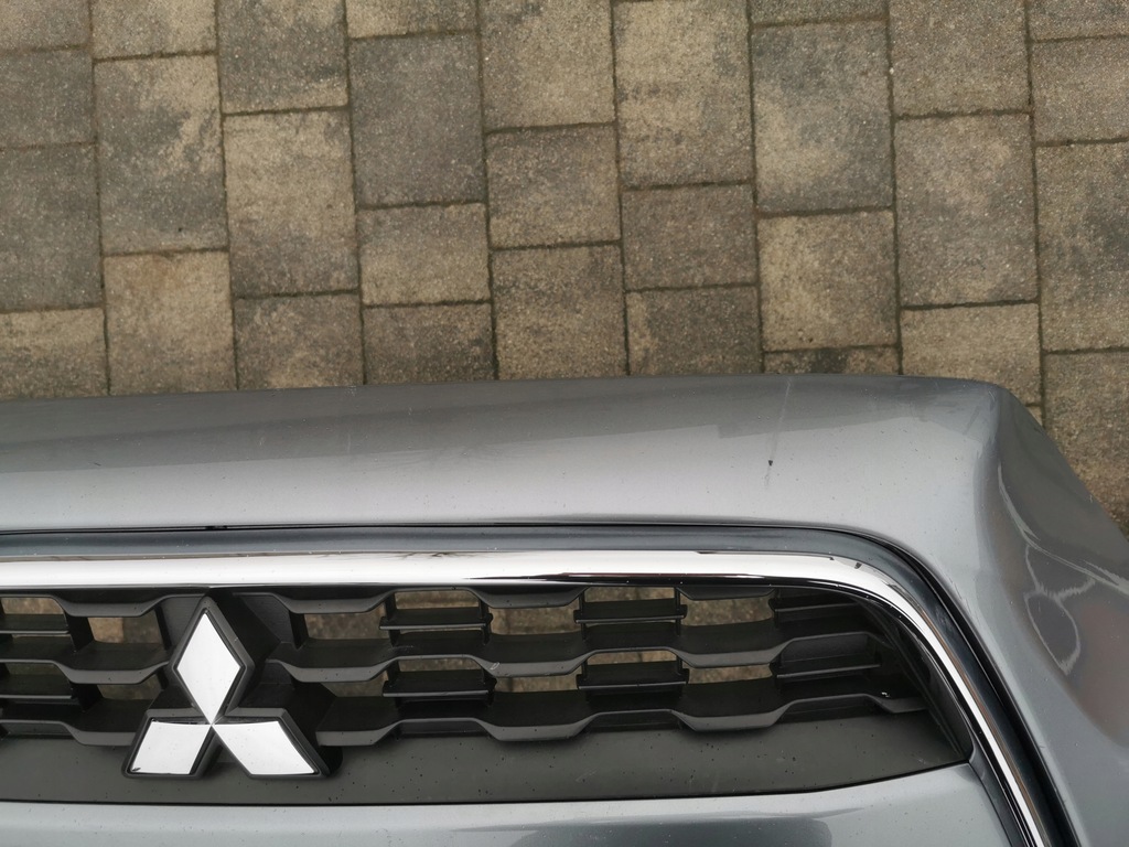 фото №10, Бампер, решітка радіатора, решітка радіатора, решітка середня, хром mitsubischi asx