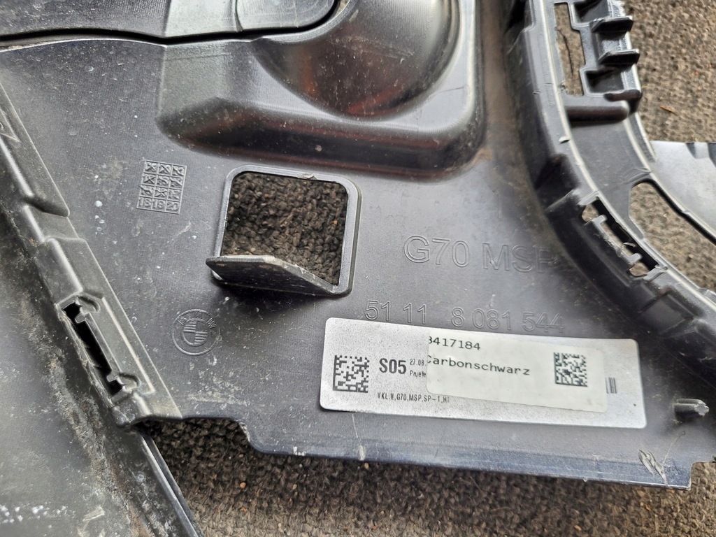 фото №10, Бампер перед передний / задняя задний bmw 7 / i7 - g70 2022-