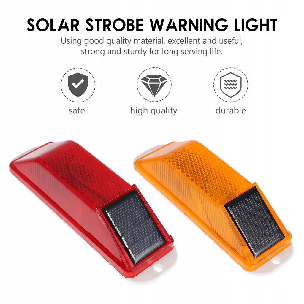 фото №7, Сонячні світло попереджувальні mini лампи