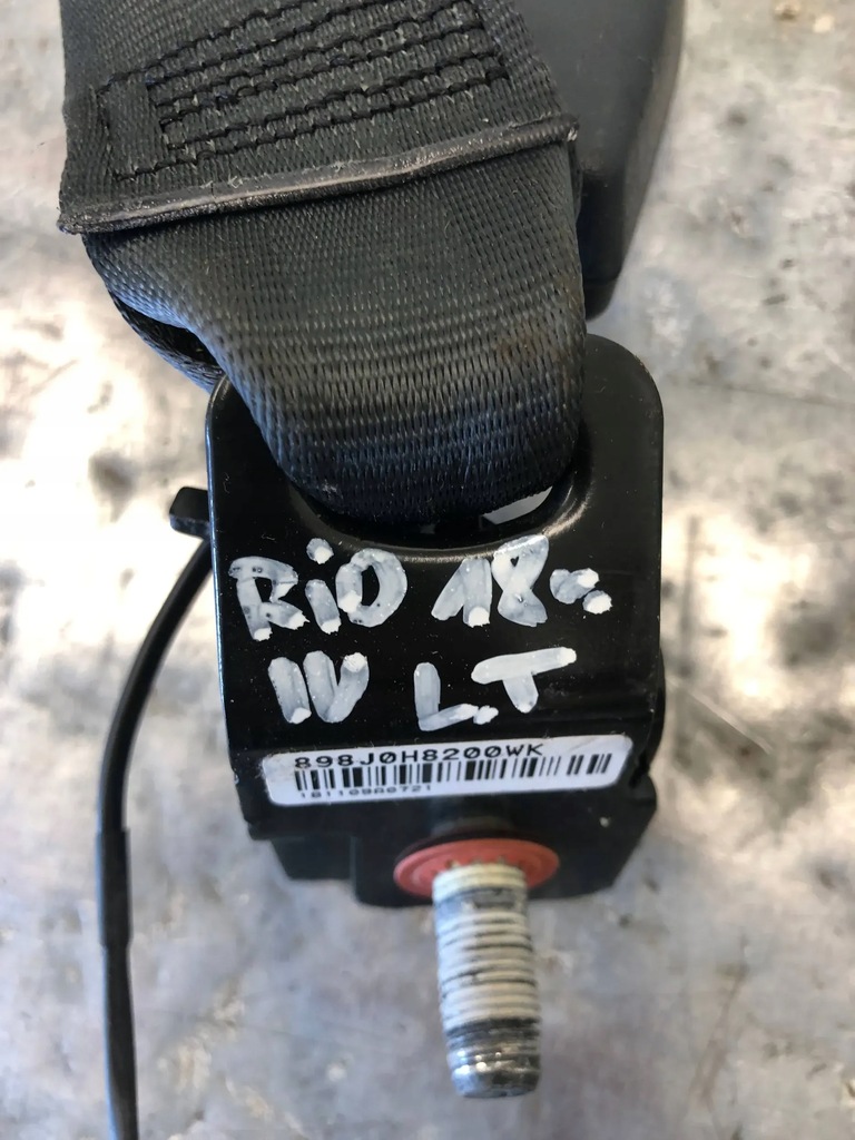 фото №5, Кліпса поперечина лівий задня kia rio iv 898j0h8200wk