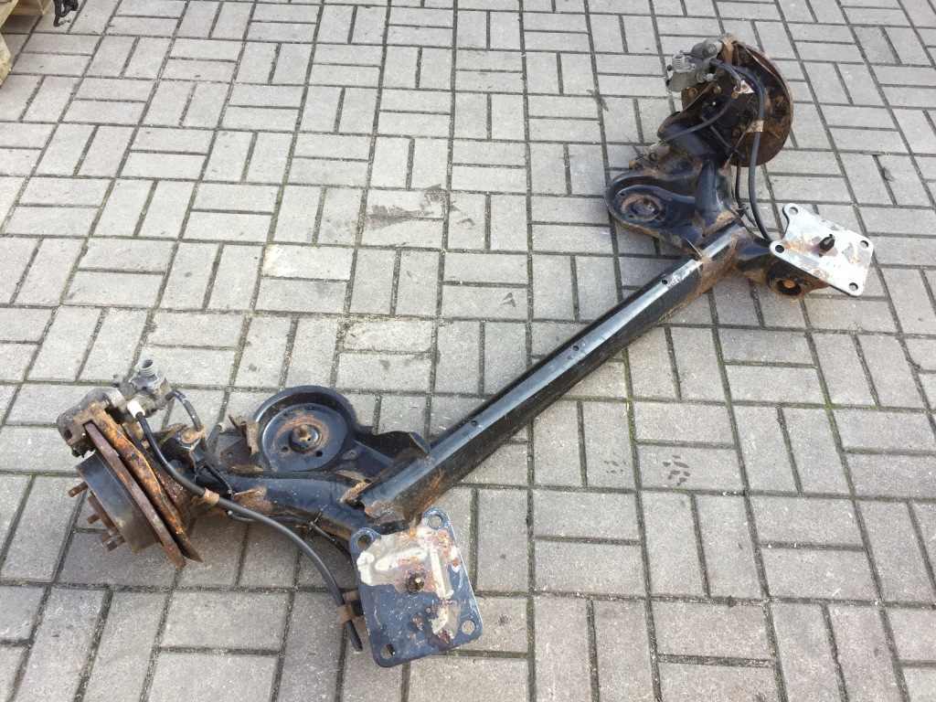 фото №2, Transit connect ii mk2 oś балка підвіска задня