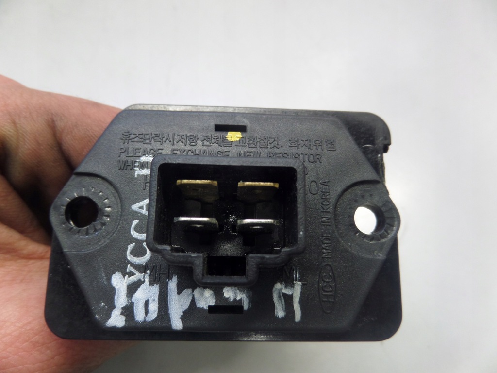 фото №7, Accent ii lc резистор резистор вентилятора обдув