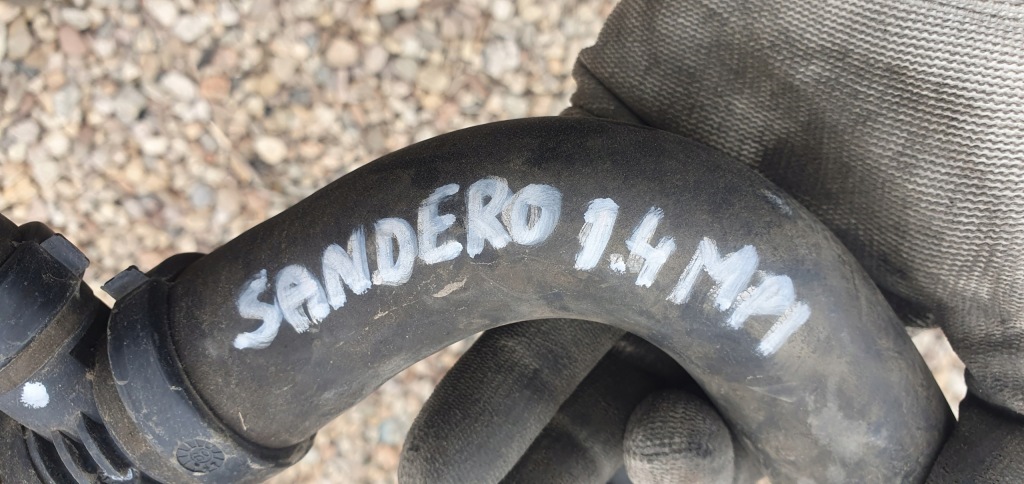 фото №3, Dacia sandero 1.4 шланг труба wąż