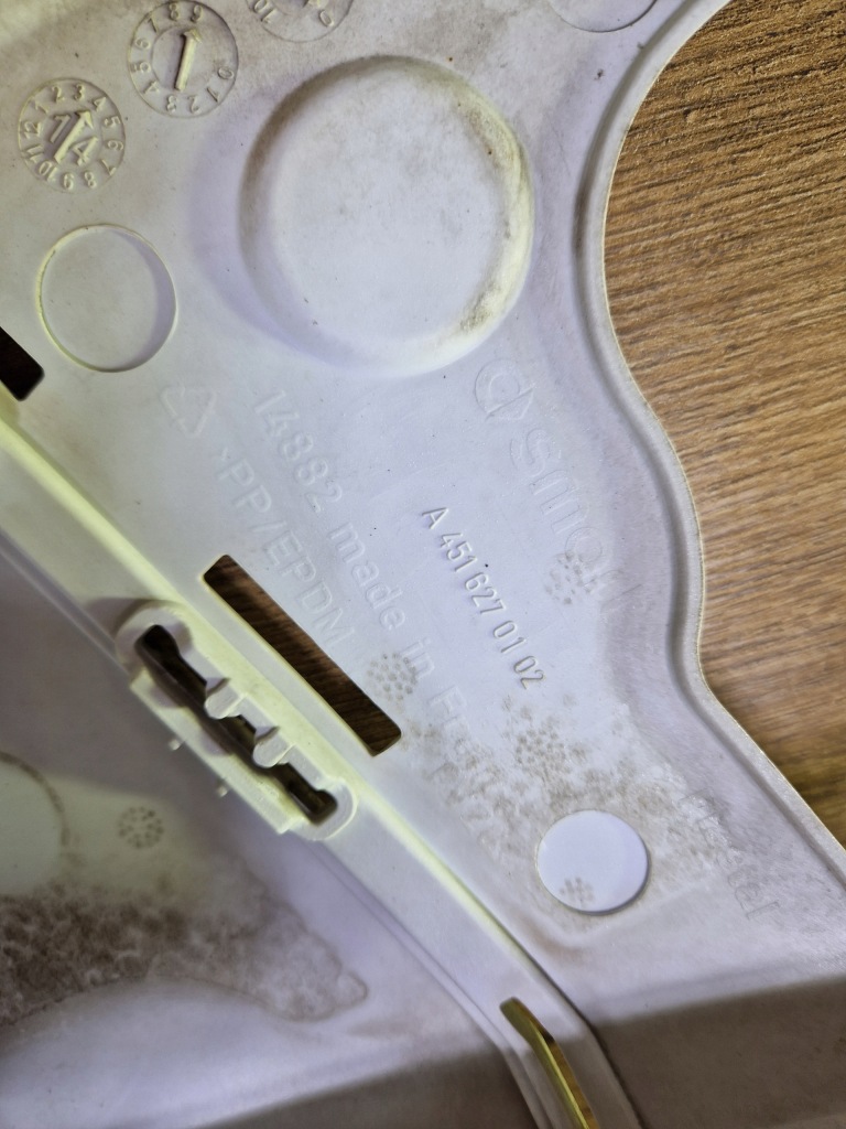 фото №4, Smart fortwo 451 решітка радіатора решітка радіатора a4516270102