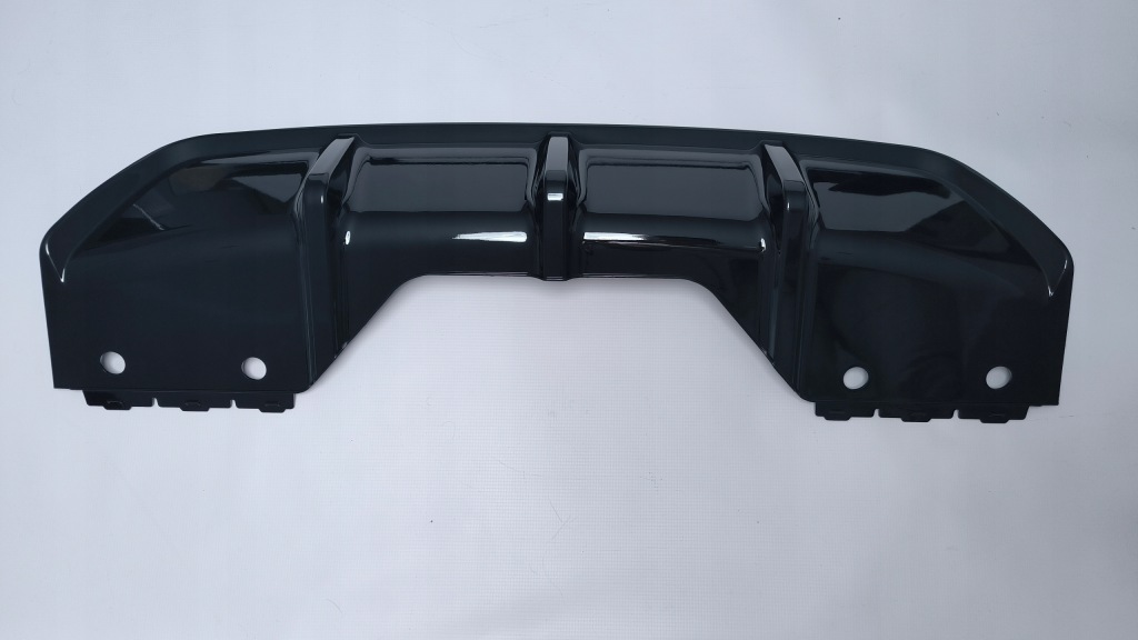 фото №13, Bmw x6 f16 комплект накладки сплиттер диффузор задний performance чёрный блеск