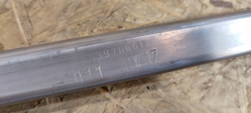 фото №7, Mercedes w639 рейки направляющая направляющая дверь правый задняя