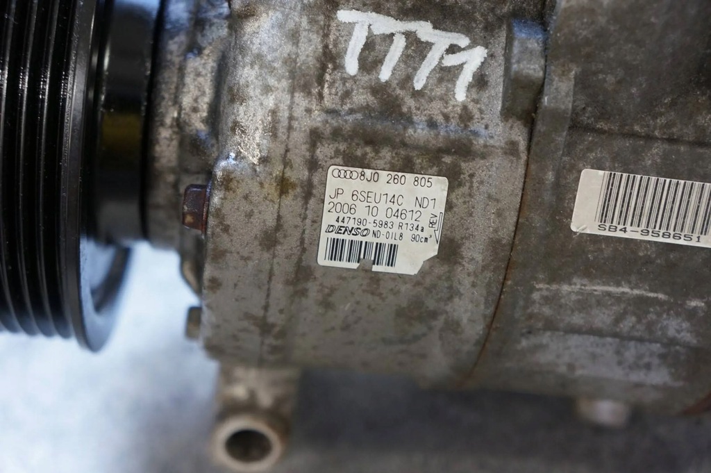 фото №5, Компрессор компрессор кондиционера audi tt 8j 3.2
