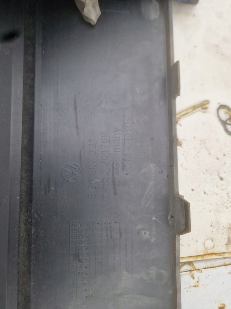 фото №11, Vw golf vii 7 бампер передний перед решётка бампера