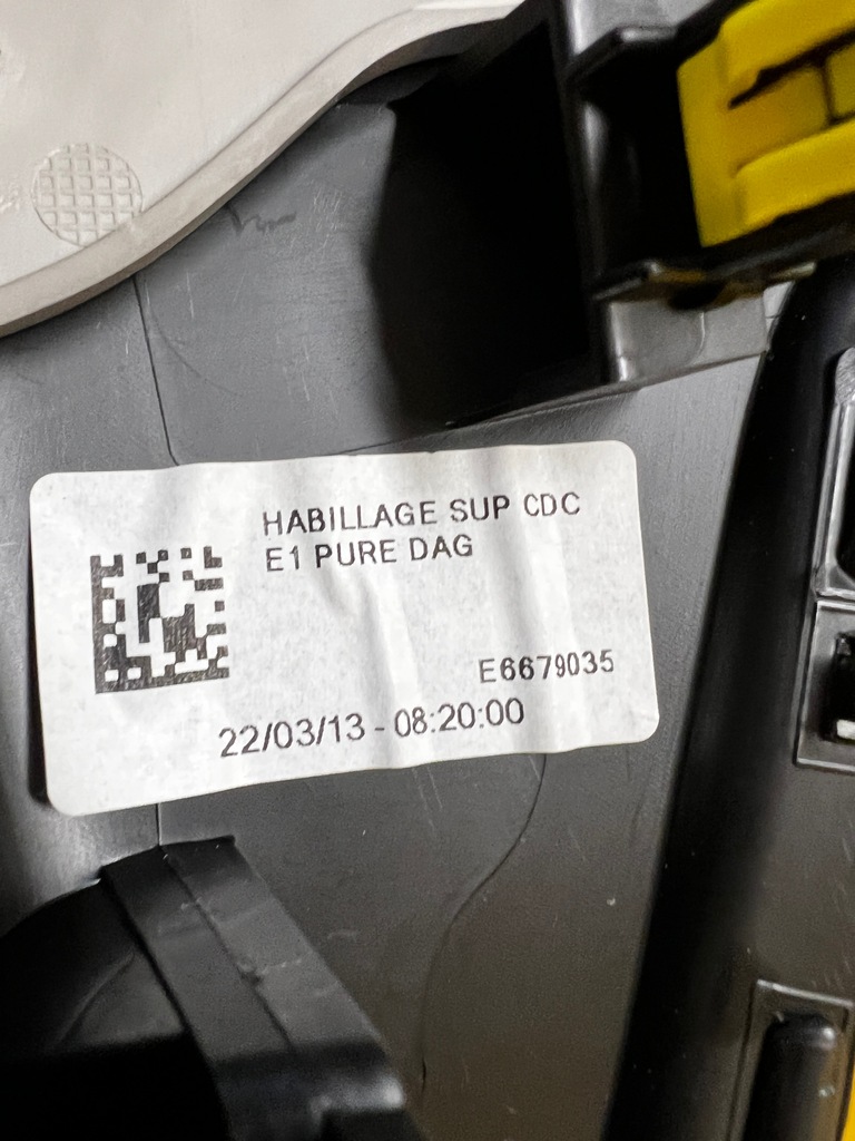 фото №6, Молдинг декоративная панели консоли dekor renault zoe i z.e.