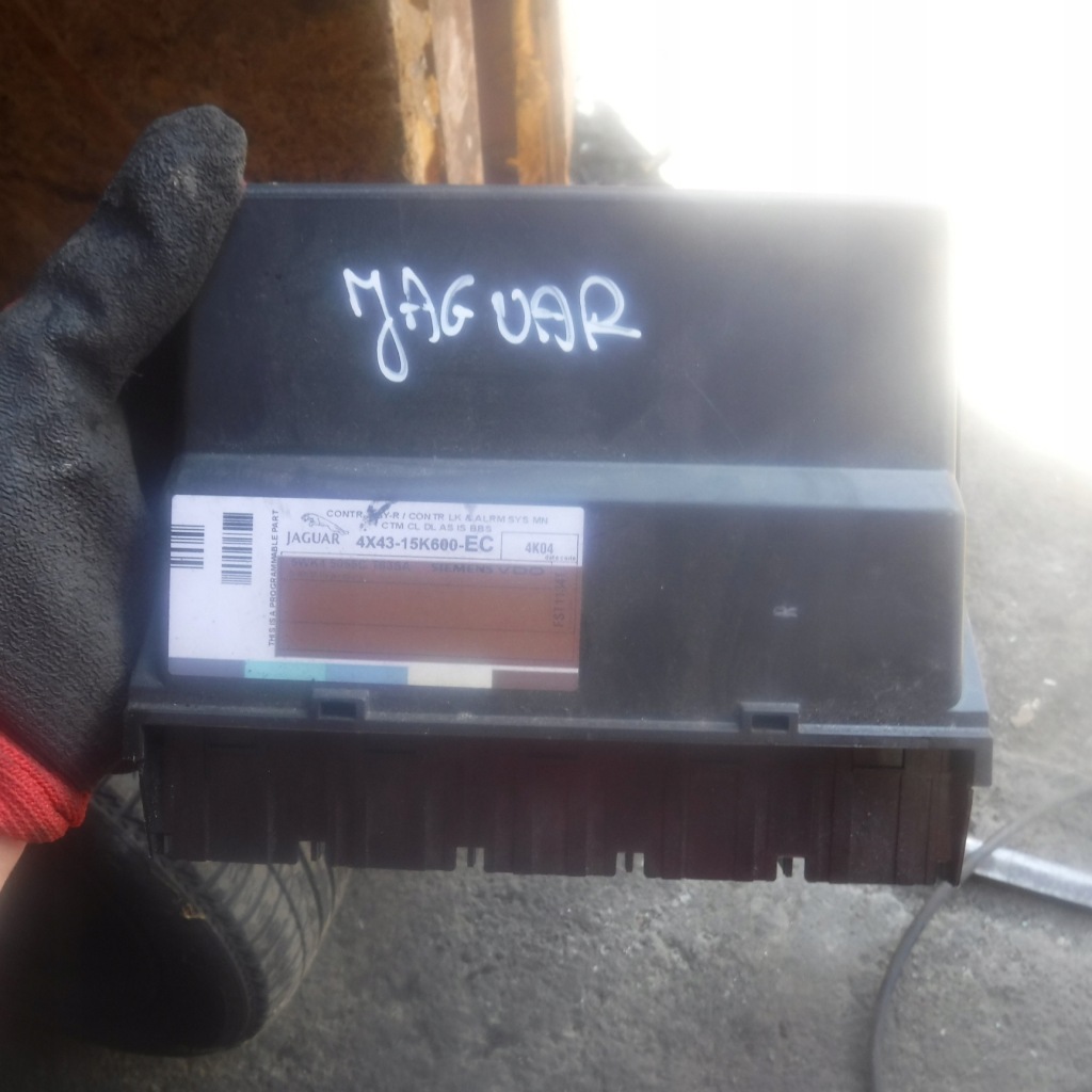 фото №1, Модуль комфорта jaguar x-type 4x43-15k600-ec