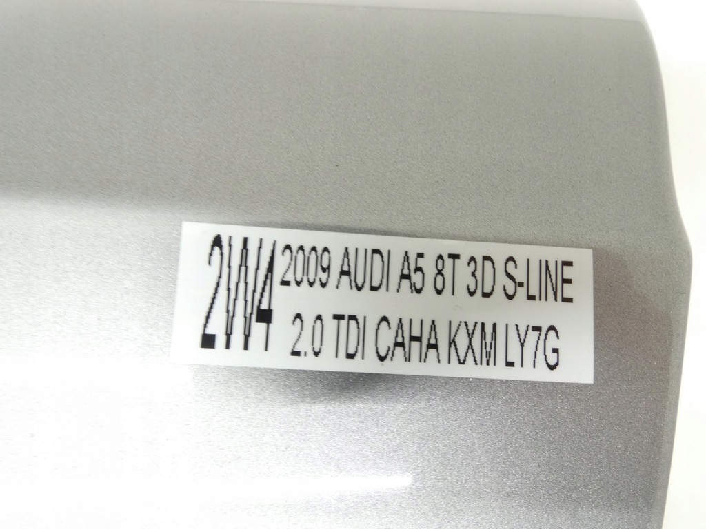 фото №14, Крыло левый перед передний audi a5 8t 3d coupe ly7g