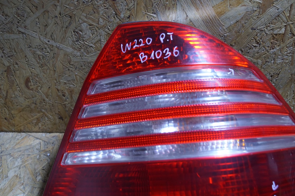 фото №8, Mercedes w220 s-klasa лампа правая задняя
