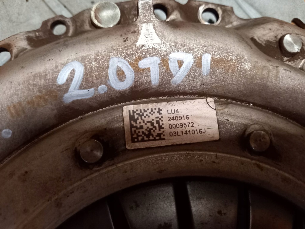 фото №5, Сцепление , колесо двухмассовый 03l141016j vw caddy 2016r