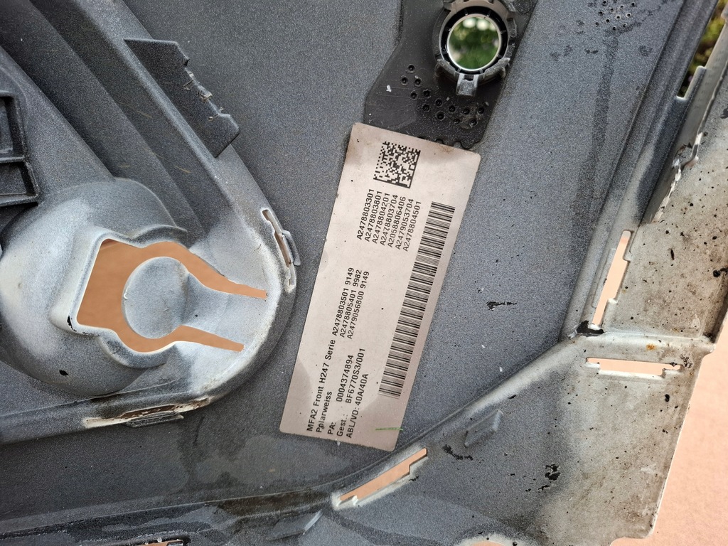 фото №14, Бампер перед mercedes gla w247 247 оригинал