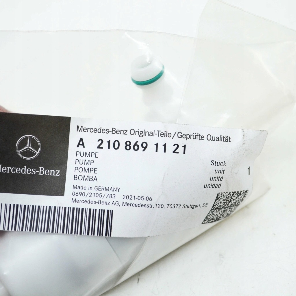 Mercedes-benz ml w163 помпа омывателя фары a2108691121 с Разборки