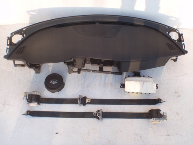 фото №1, Kia optima приборная панель приборная панель консоль подушки безопасности ремни