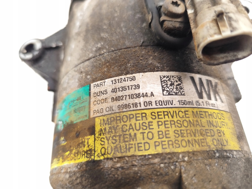 фото №7, Opel zafira / zafira family компрессор / компрессор кондиционера a/c 1.6 2007