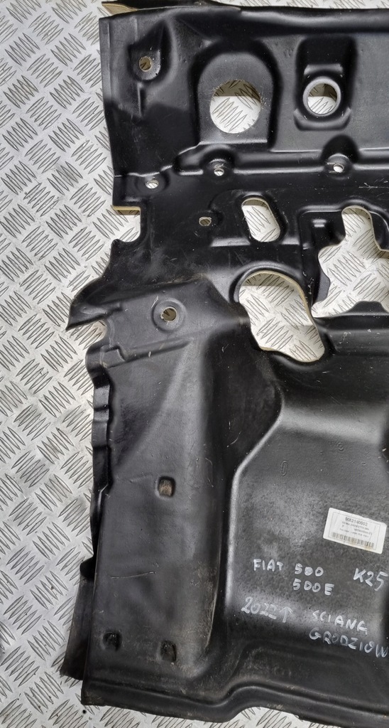 фото №6, Fiat 500e 500 шумоізоляція стіни перегородки 52140002 2022 w górę