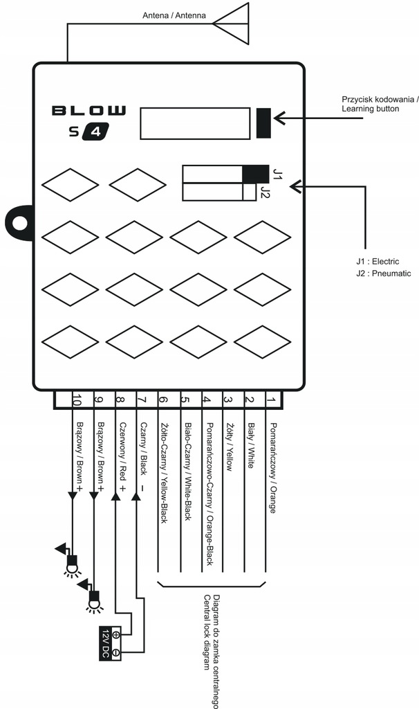 фото №9, Blow s4 дистанционный управление замком центральный