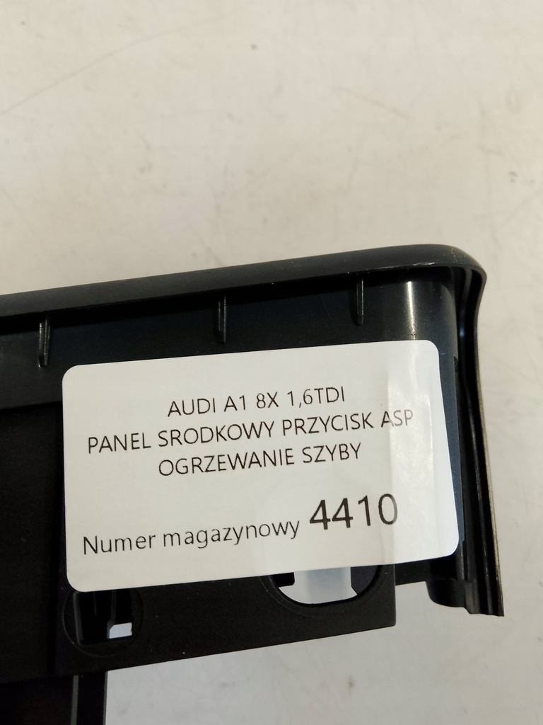 фото №7, Audi a1 8x 1.6 tdi панель середній кнопка asp обігрівач скло